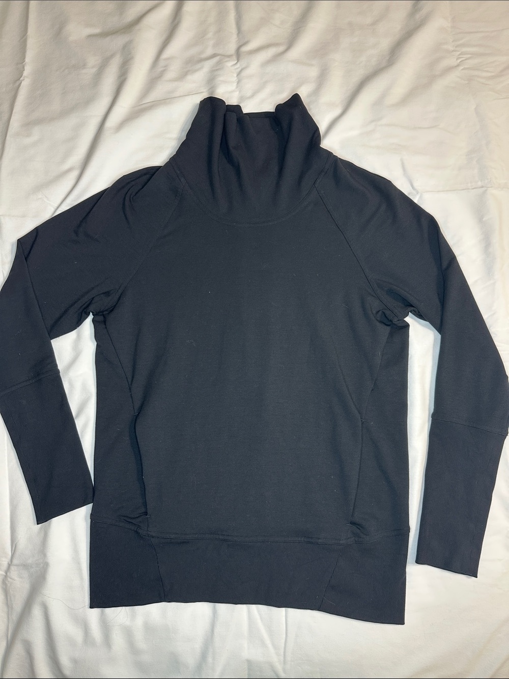 lululemon Retro Black Turtle Neck Sweater - 6